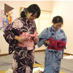 ブログ着付け記事へ 浴衣着付け記事